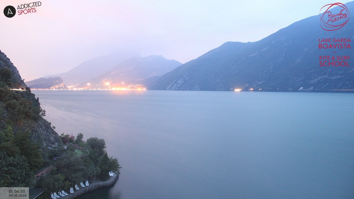 Archiv Foto Webcam Gardasee - Capo Reamol