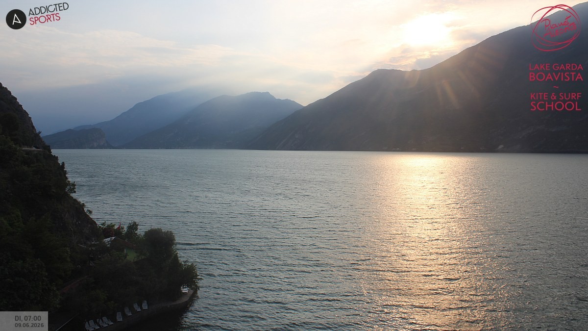 Archiv Foto Webcam Gardasee - Capo Reamol