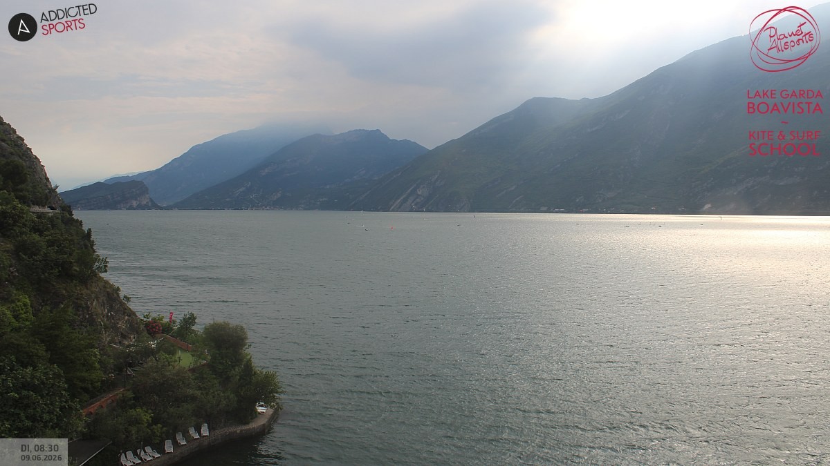 Archiv Foto Webcam Gardasee - Capo Reamol