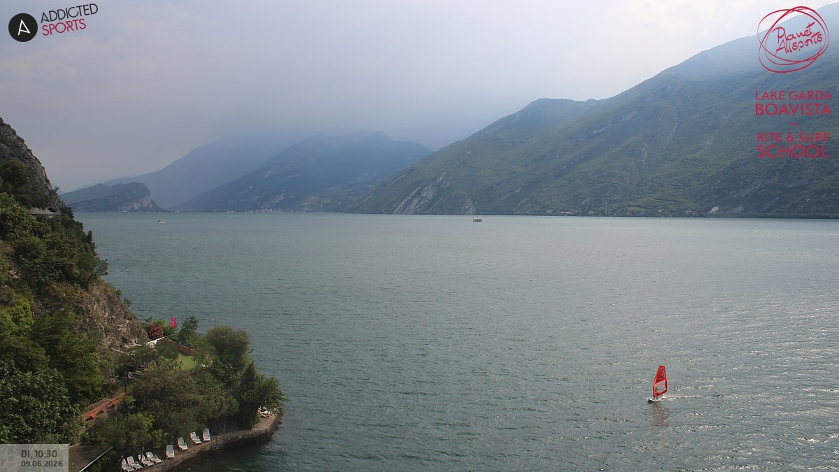 Archiv Foto Webcam Gardasee - Capo Reamol