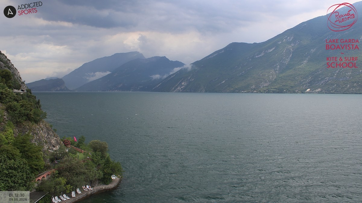 Archiv Foto Webcam Gardasee - Capo Reamol