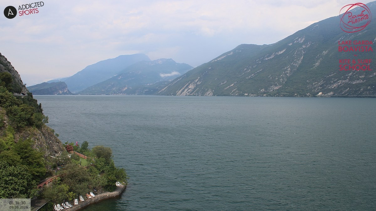 Archiv Foto Webcam Gardasee - Capo Reamol
