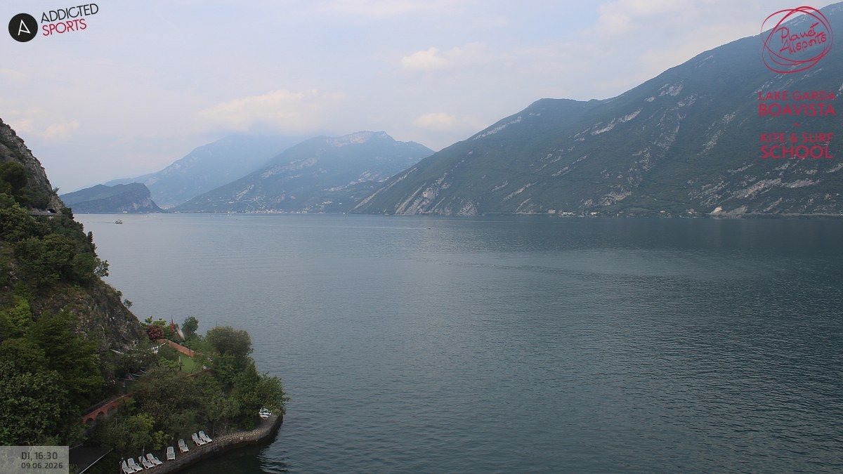 Archiv Foto Webcam Gardasee - Capo Reamol