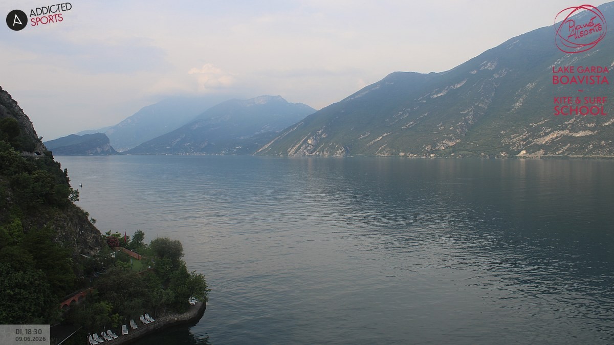Archiv Foto Webcam Gardasee - Capo Reamol
