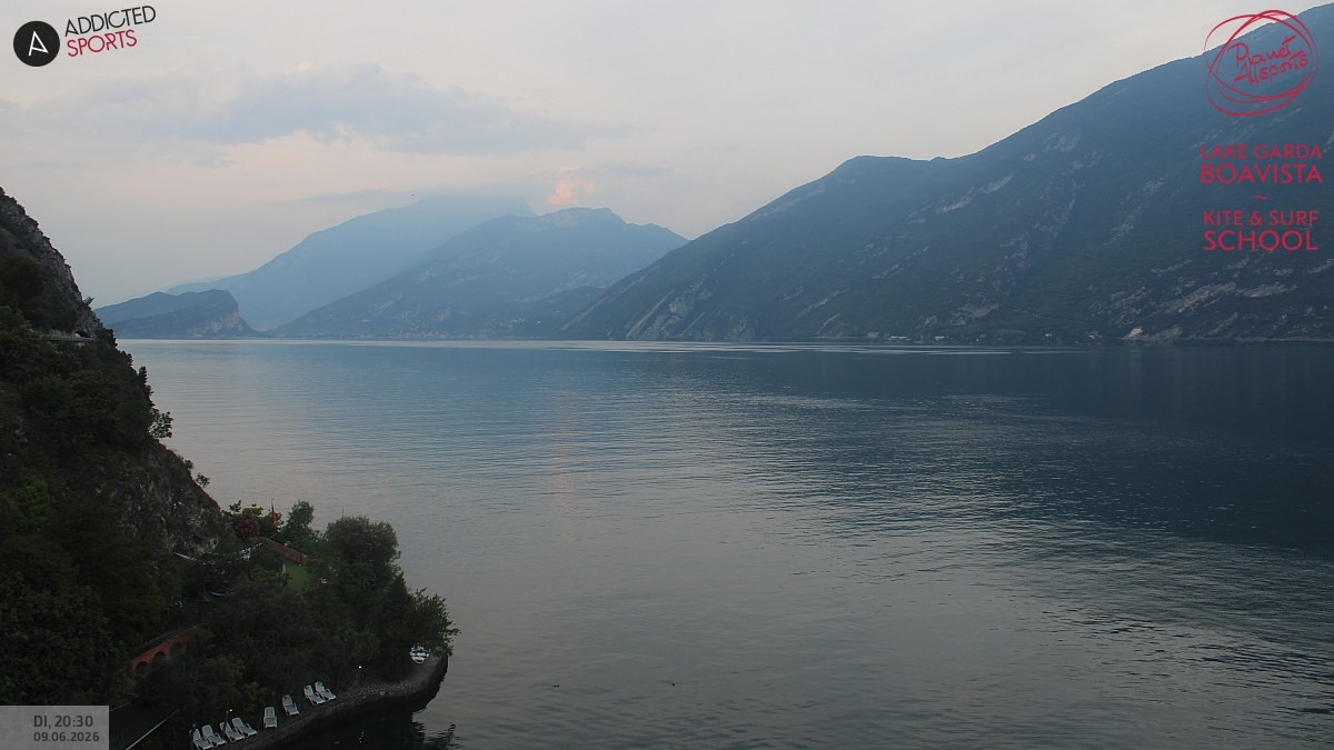 Archiv Foto Webcam Gardasee - Capo Reamol