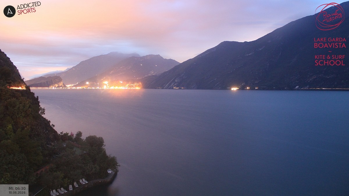 Archived image Webcam Lake Garda - Capo Reamol