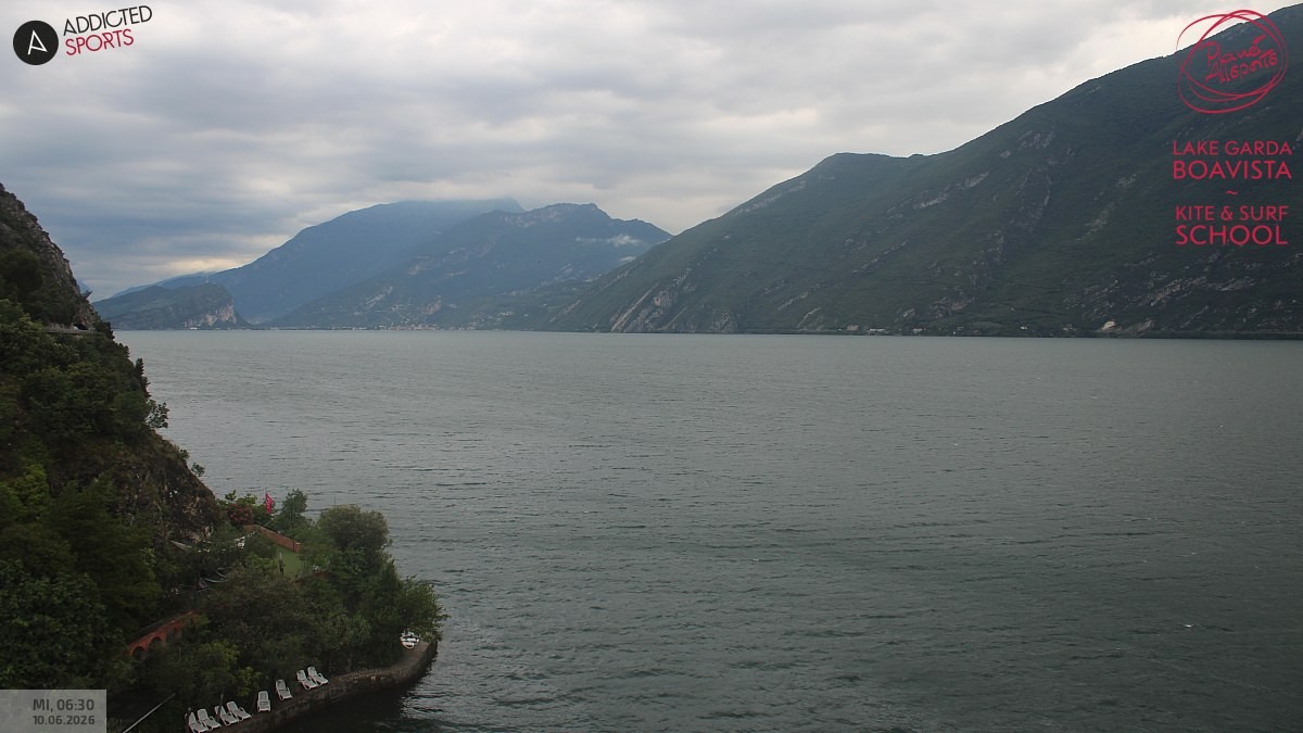Archived image Webcam Lake Garda - Capo Reamol