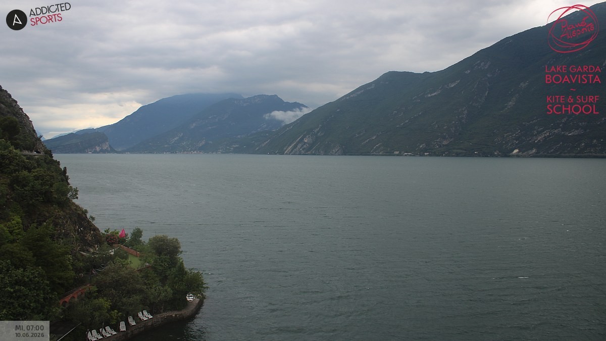 Archived image Webcam Lake Garda - Capo Reamol