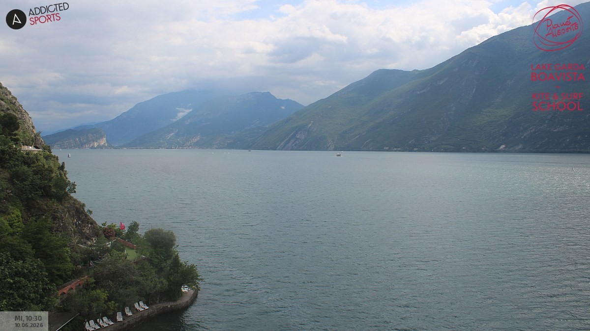 Archived image Webcam Lake Garda - Capo Reamol