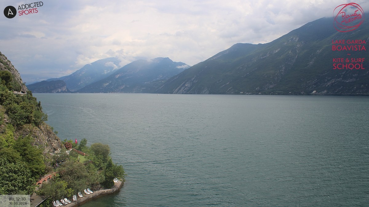 Archived image Webcam Lake Garda - Capo Reamol