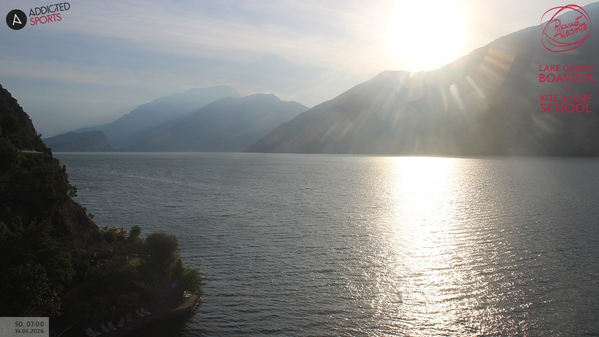 Archiv Foto Webcam Gardasee - Capo Reamol