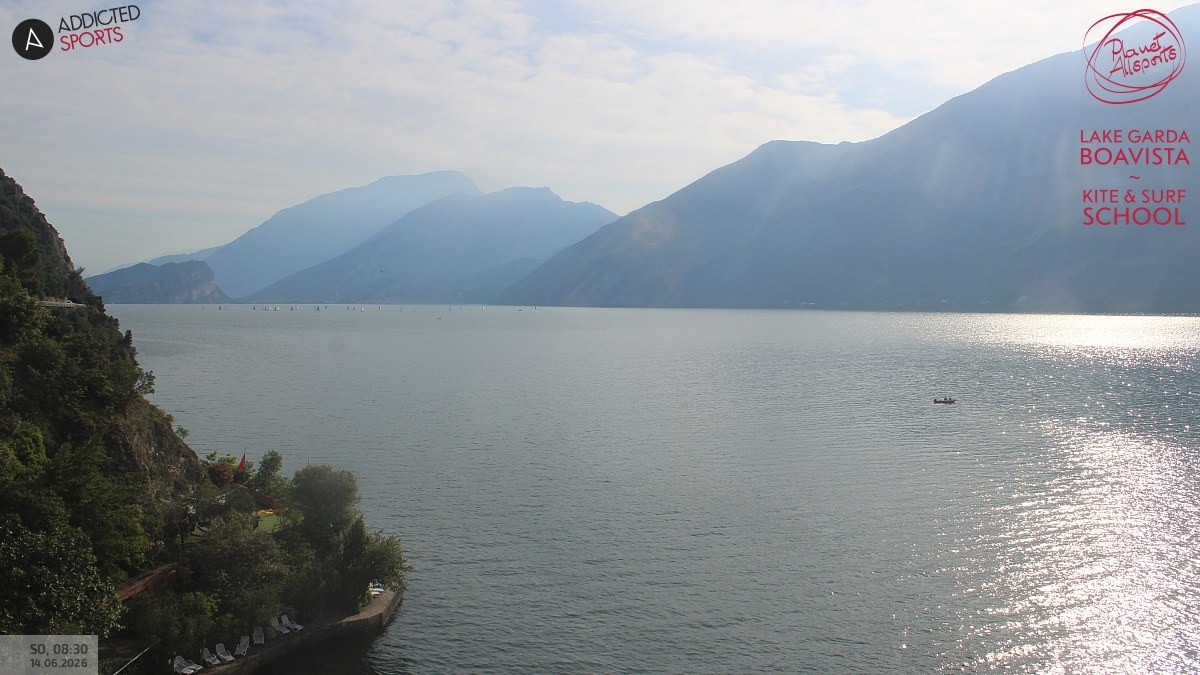 Archiv Foto Webcam Gardasee - Capo Reamol