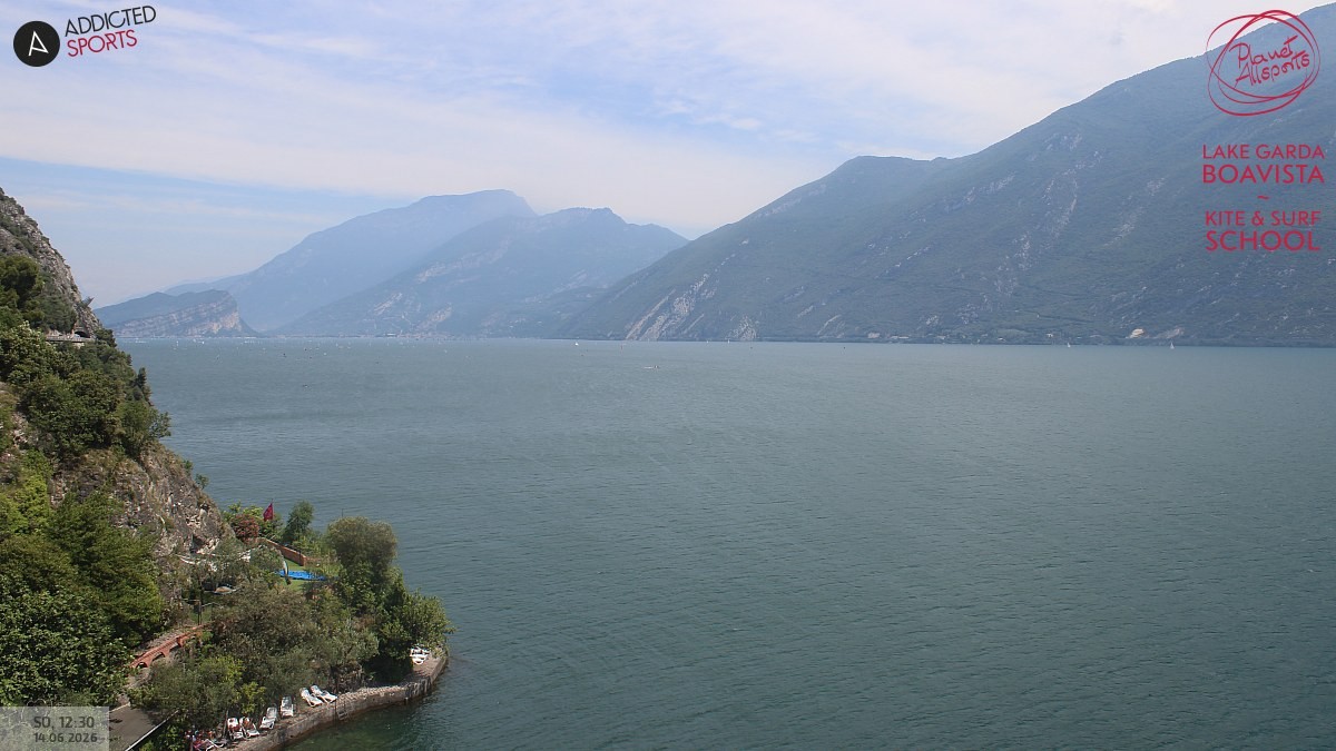 Archiv Foto Webcam Gardasee - Capo Reamol