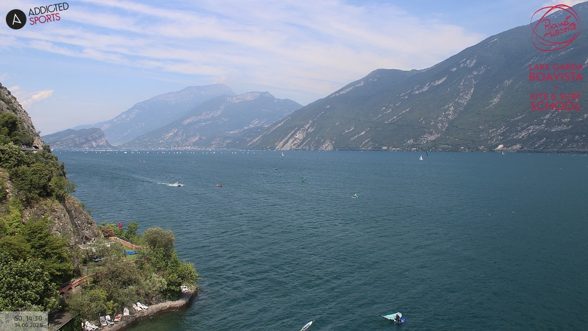 Archiv Foto Webcam Gardasee - Capo Reamol