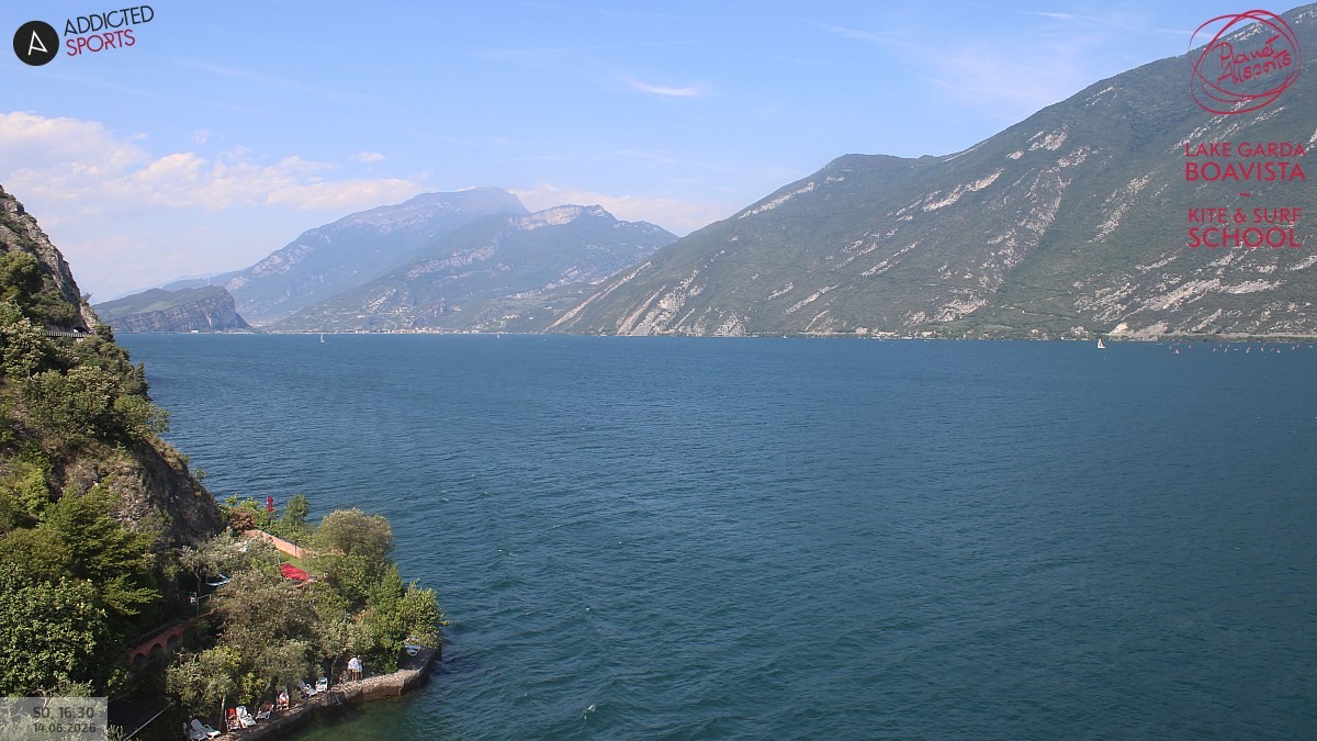Archiv Foto Webcam Gardasee - Capo Reamol