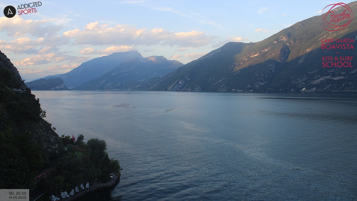 Archiv Foto Webcam Gardasee - Capo Reamol