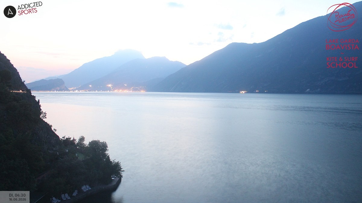 Archiv Foto Webcam Gardasee - Capo Reamol