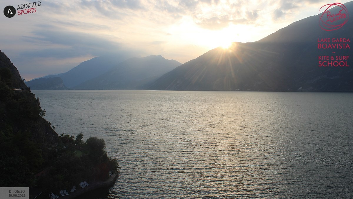 Archiv Foto Webcam Gardasee - Capo Reamol