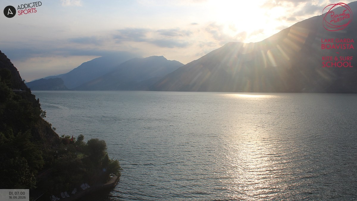 Archiv Foto Webcam Gardasee - Capo Reamol