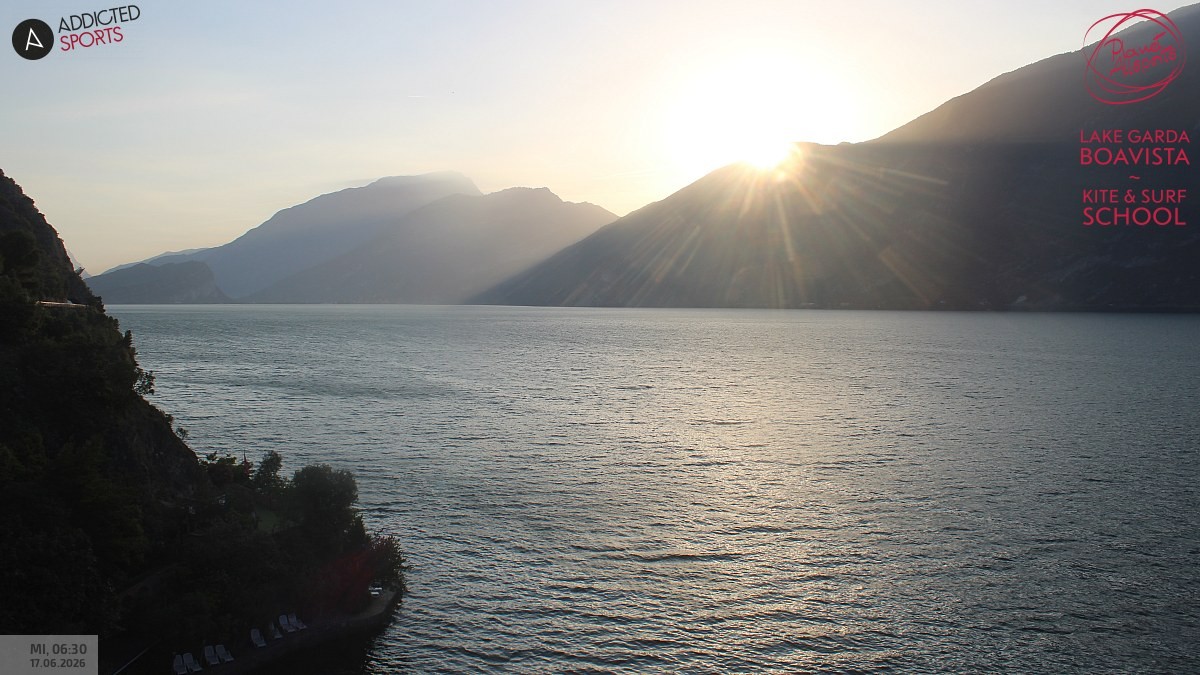Archiv Foto Webcam Gardasee - Capo Reamol