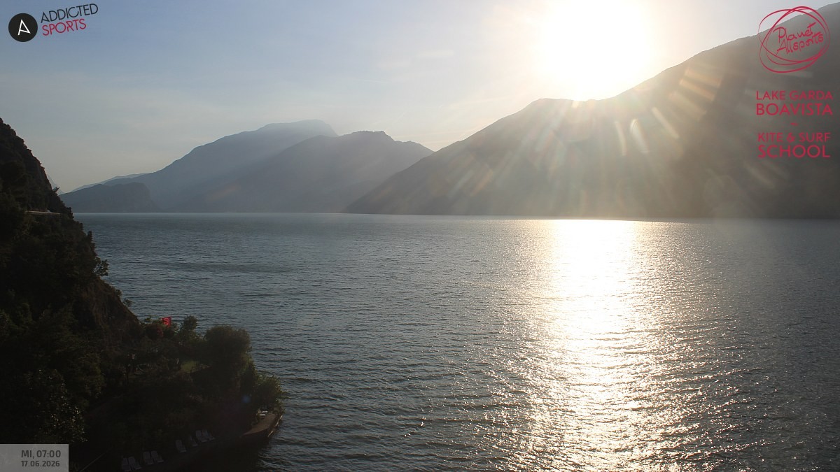 Archiv Foto Webcam Gardasee - Capo Reamol
