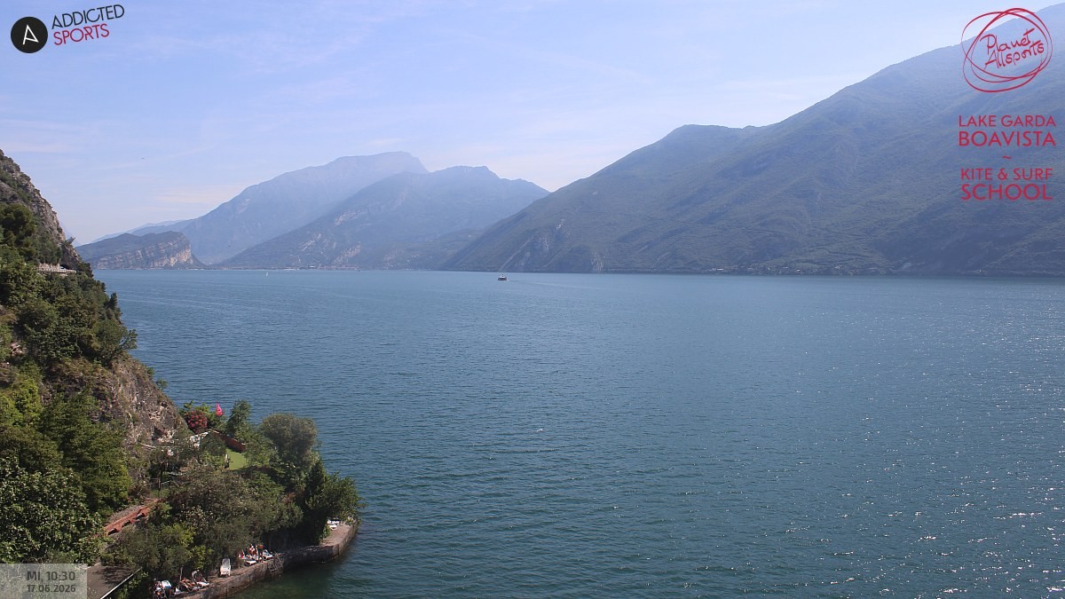Archiv Foto Webcam Gardasee - Capo Reamol