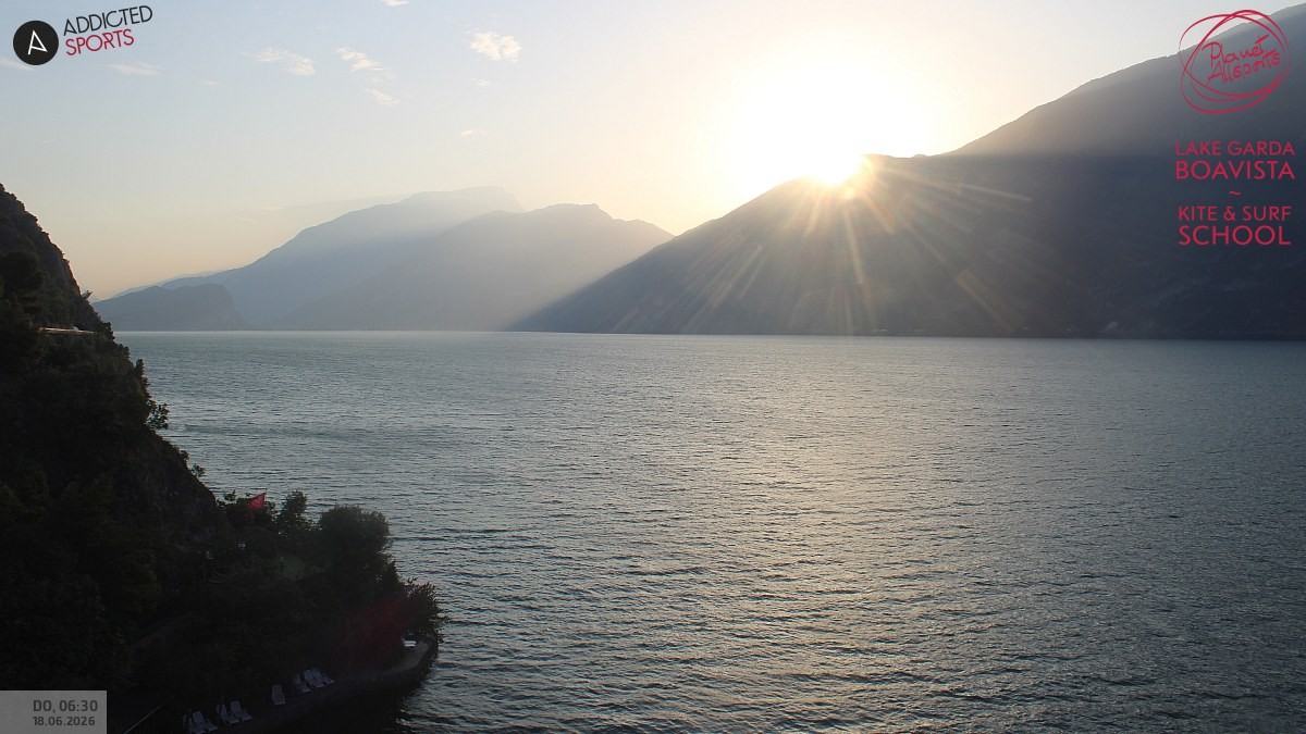 Archiv Foto Webcam Gardasee - Capo Reamol