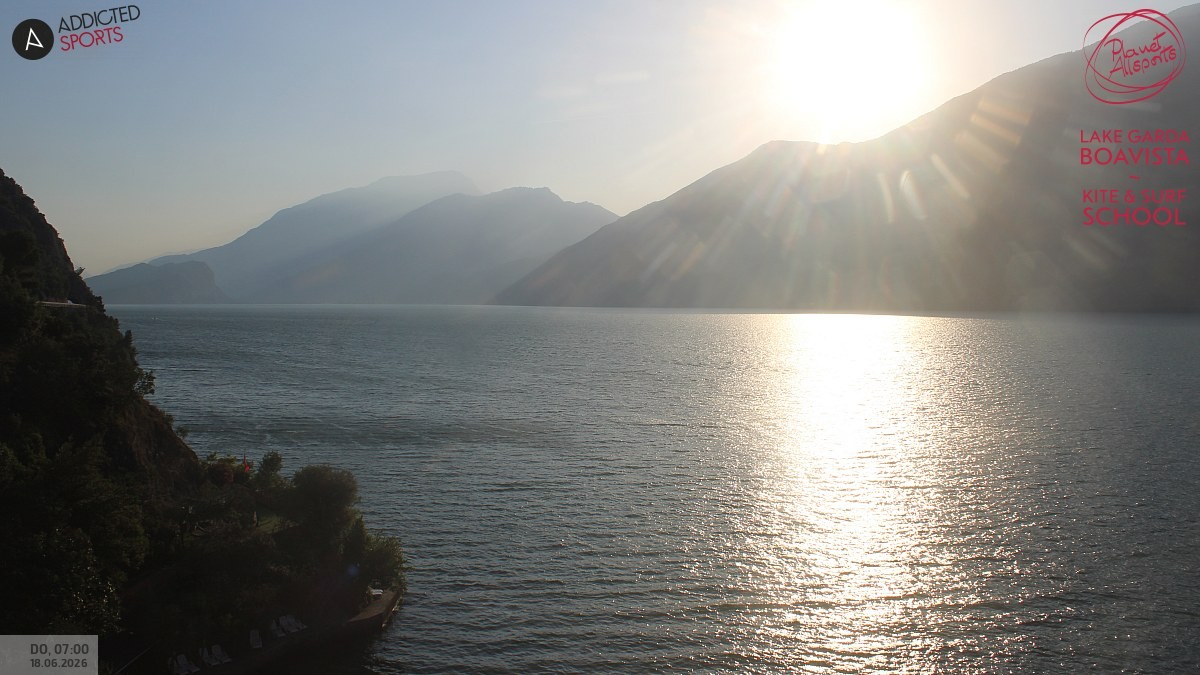 Archiv Foto Webcam Gardasee - Capo Reamol