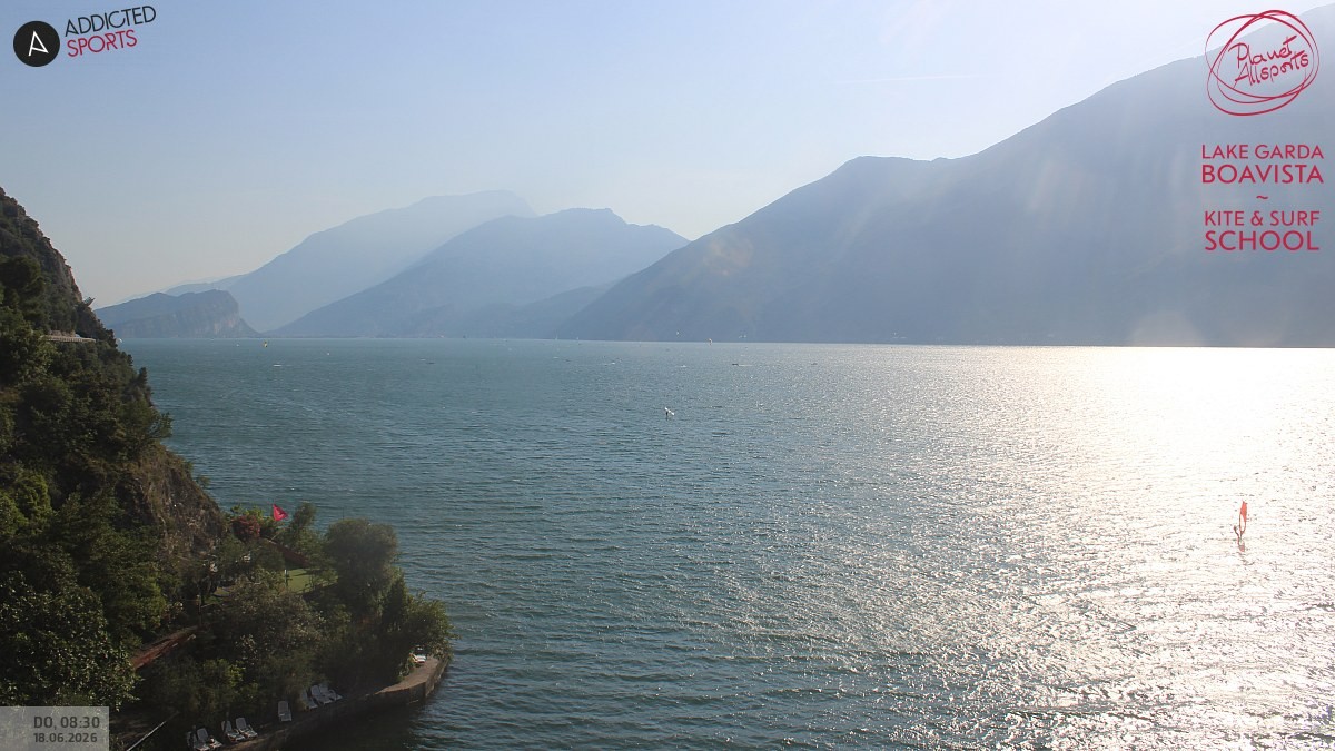 Archiv Foto Webcam Gardasee - Capo Reamol