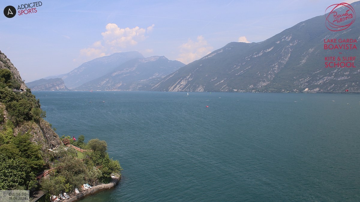 Archiv Foto Webcam Gardasee - Capo Reamol