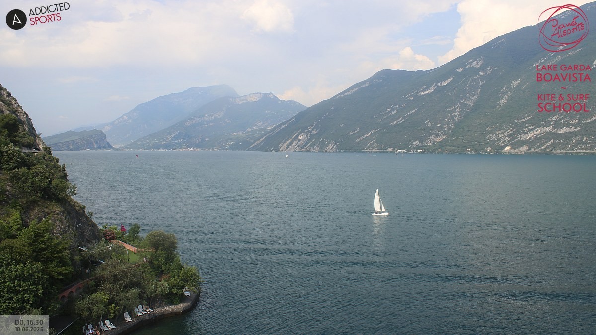 Archiv Foto Webcam Gardasee - Capo Reamol