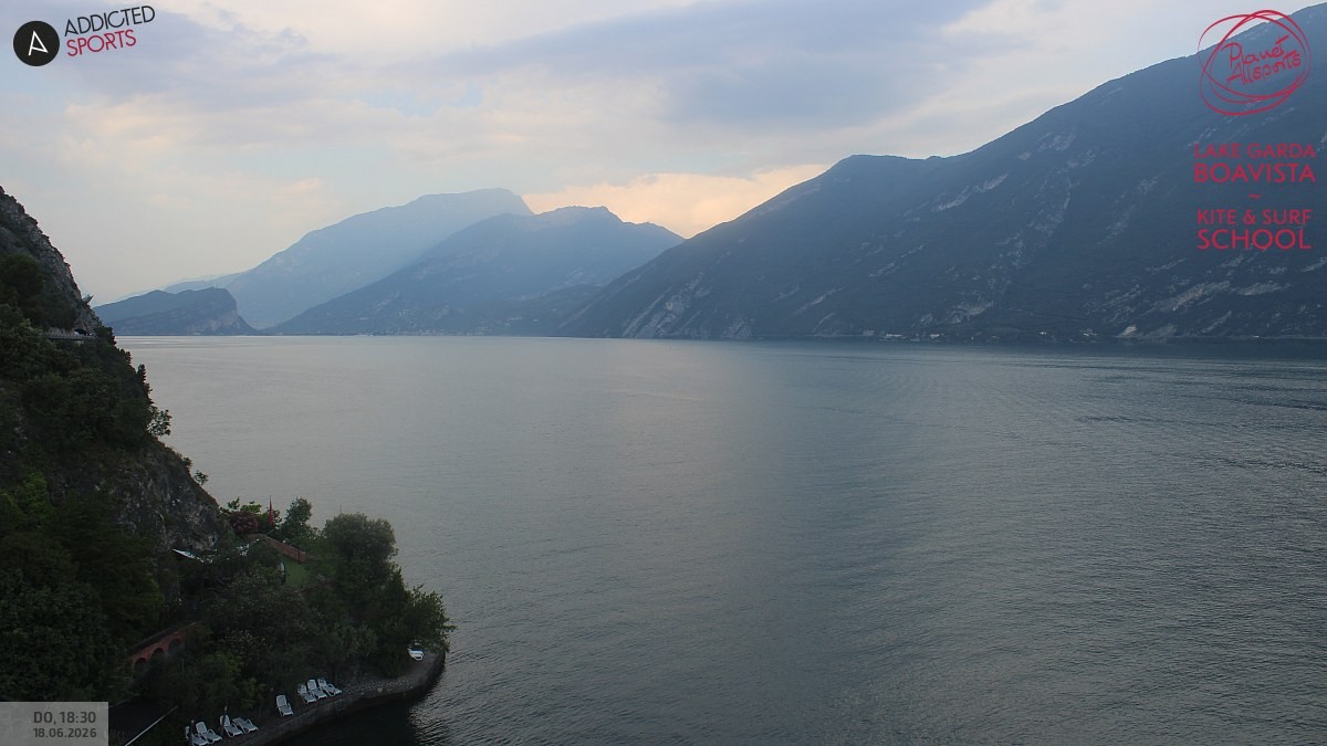 Archiv Foto Webcam Gardasee - Capo Reamol
