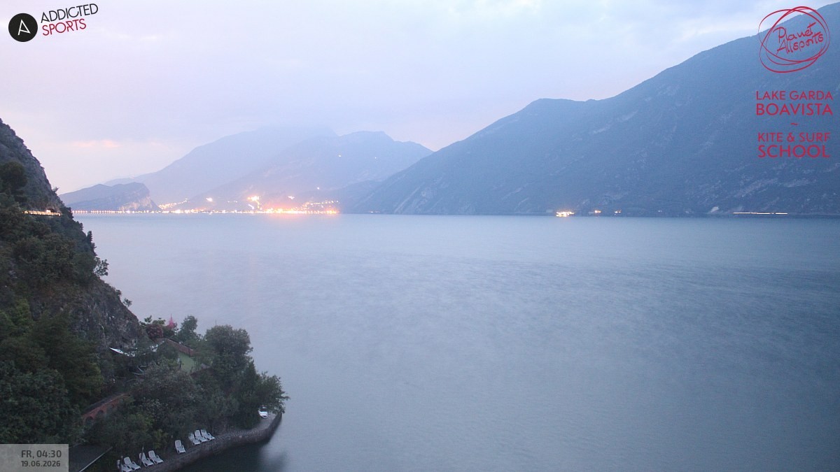 Archiv Foto Webcam Gardasee - Capo Reamol