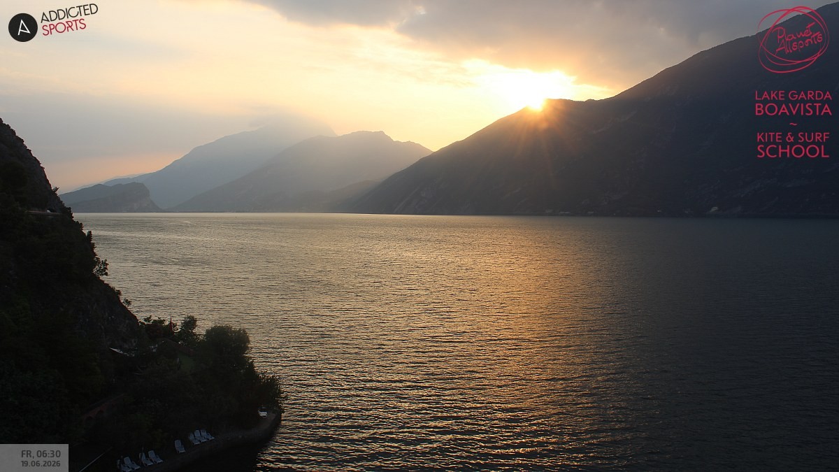Archiv Foto Webcam Gardasee - Capo Reamol
