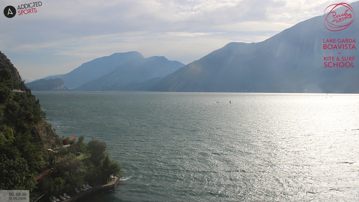 Archived image Webcam Lake Garda - Capo Reamol