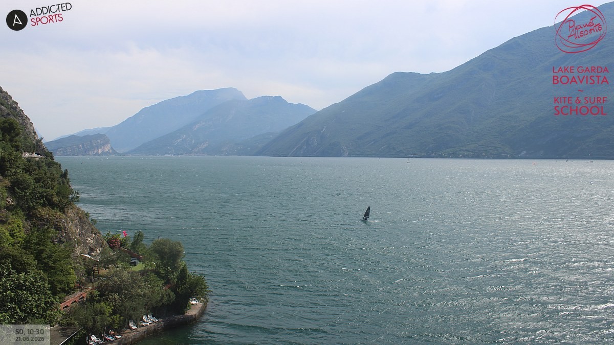 Archived image Webcam Lake Garda - Capo Reamol