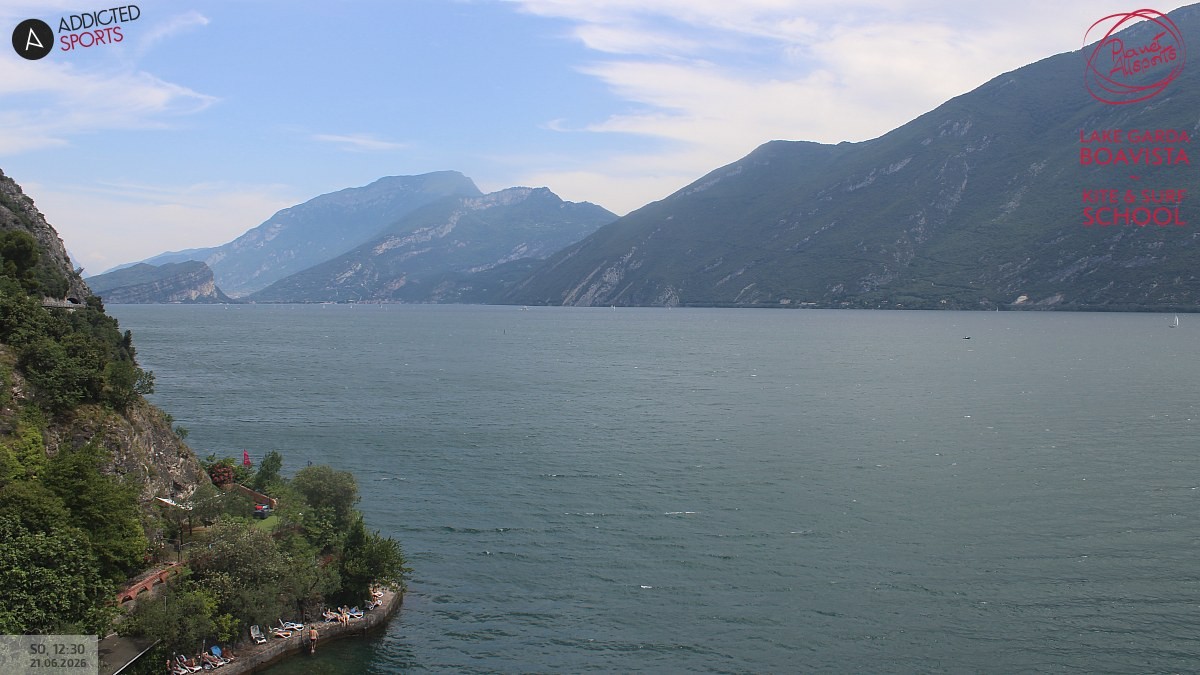 Archived image Webcam Lake Garda - Capo Reamol