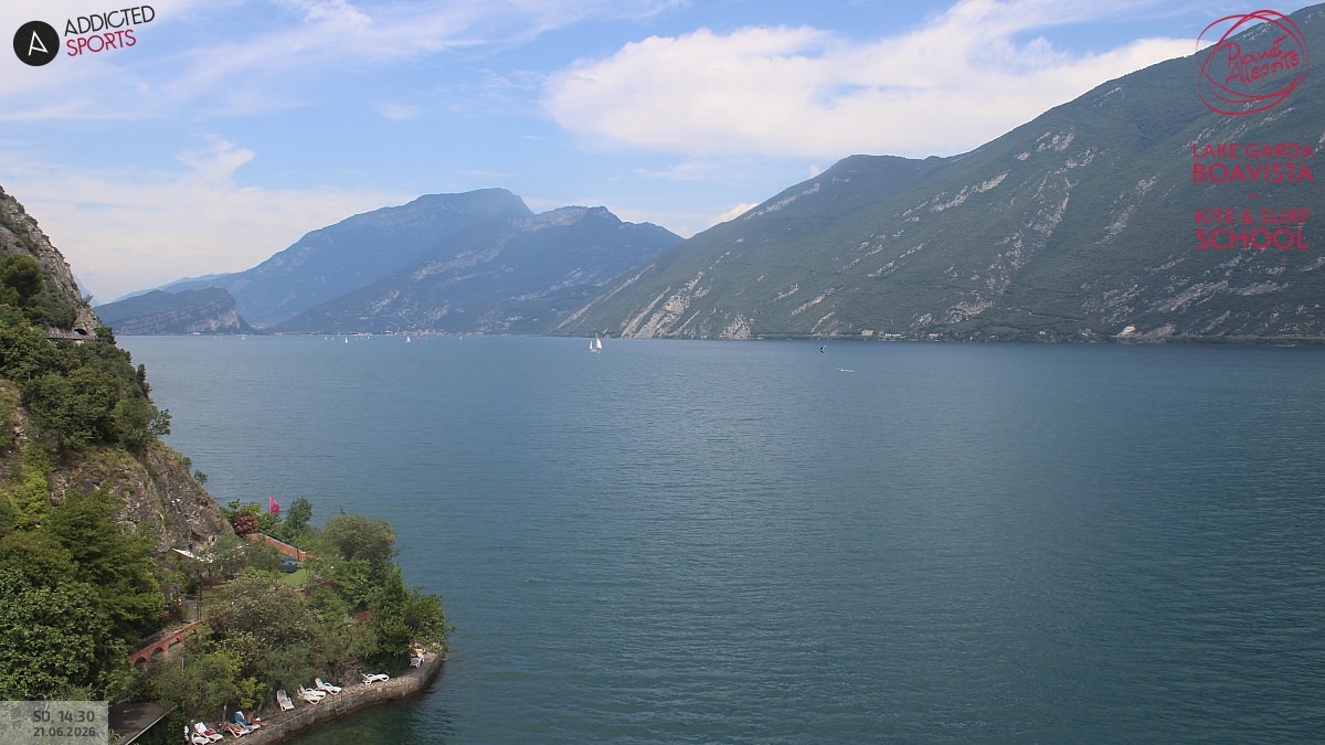 Archived image Webcam Lake Garda - Capo Reamol
