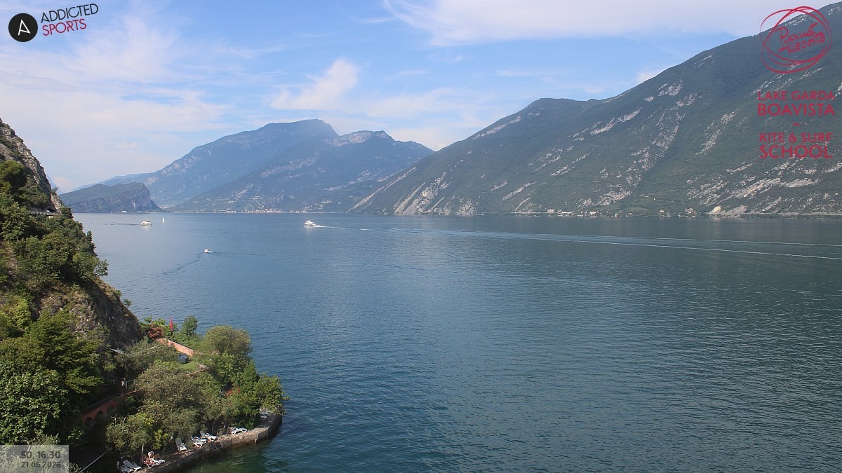 Archived image Webcam Lake Garda - Capo Reamol