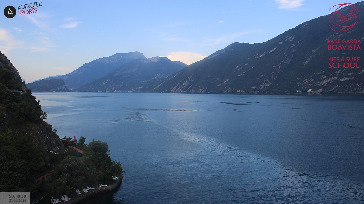 Archiv Foto Webcam Gardasee - Capo Reamol