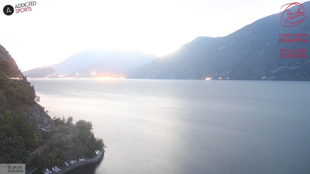 Archiv Foto Webcam Gardasee - Capo Reamol