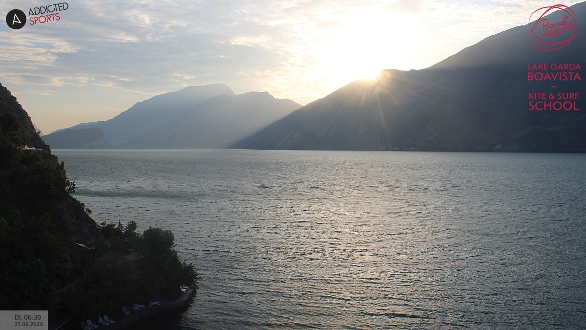 Archiv Foto Webcam Gardasee - Capo Reamol