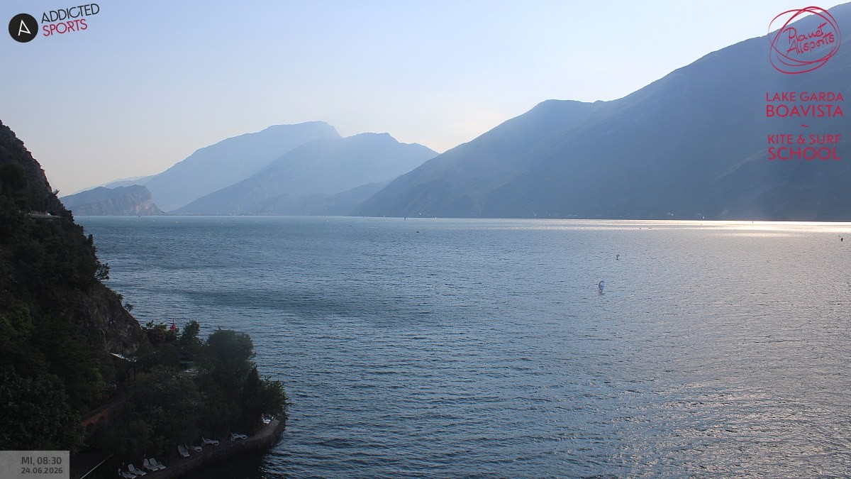 Archived image Webcam Lake Garda - Capo Reamol