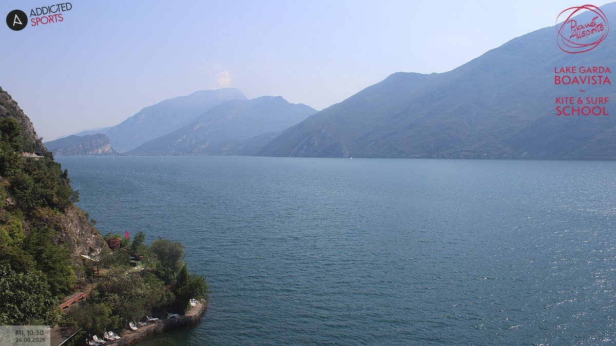 Archived image Webcam Lake Garda - Capo Reamol