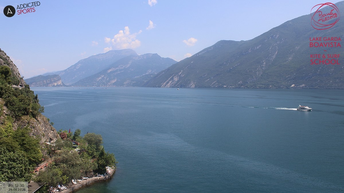 Archived image Webcam Lake Garda - Capo Reamol