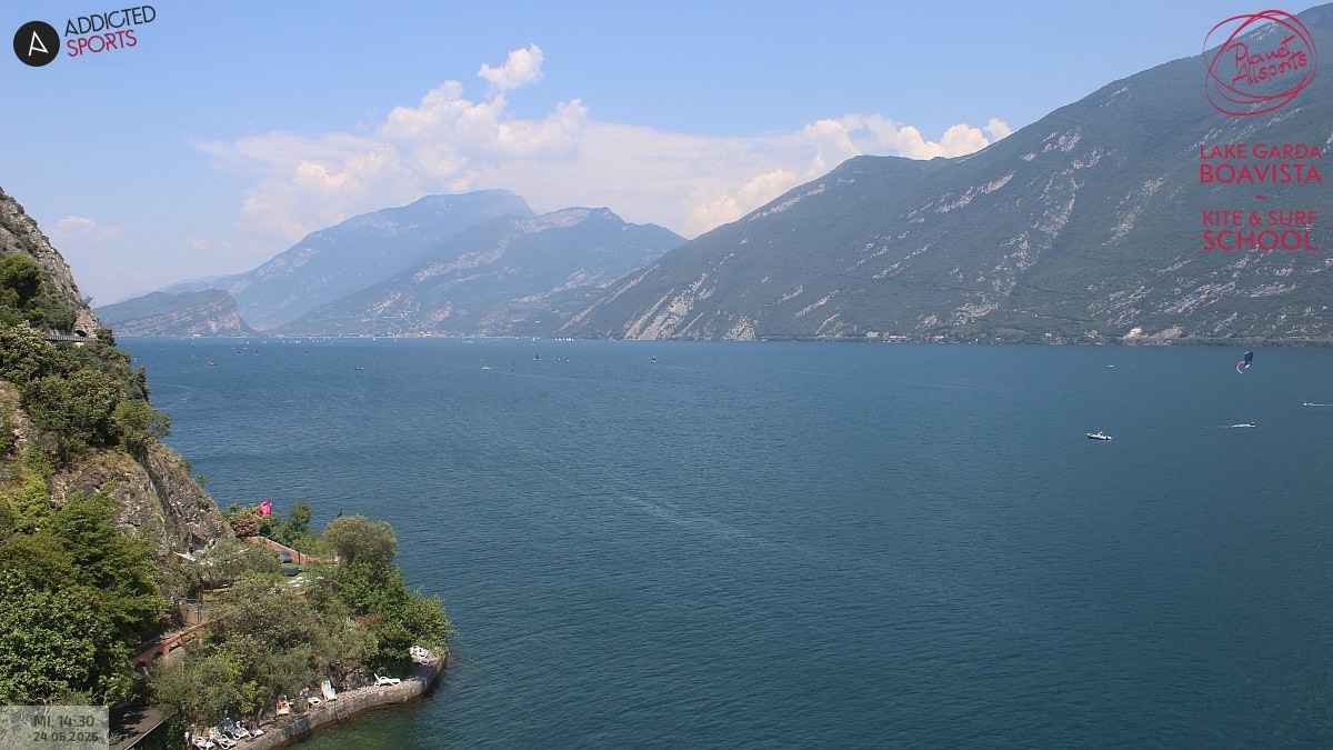 Archiv Foto Webcam Gardasee - Capo Reamol
