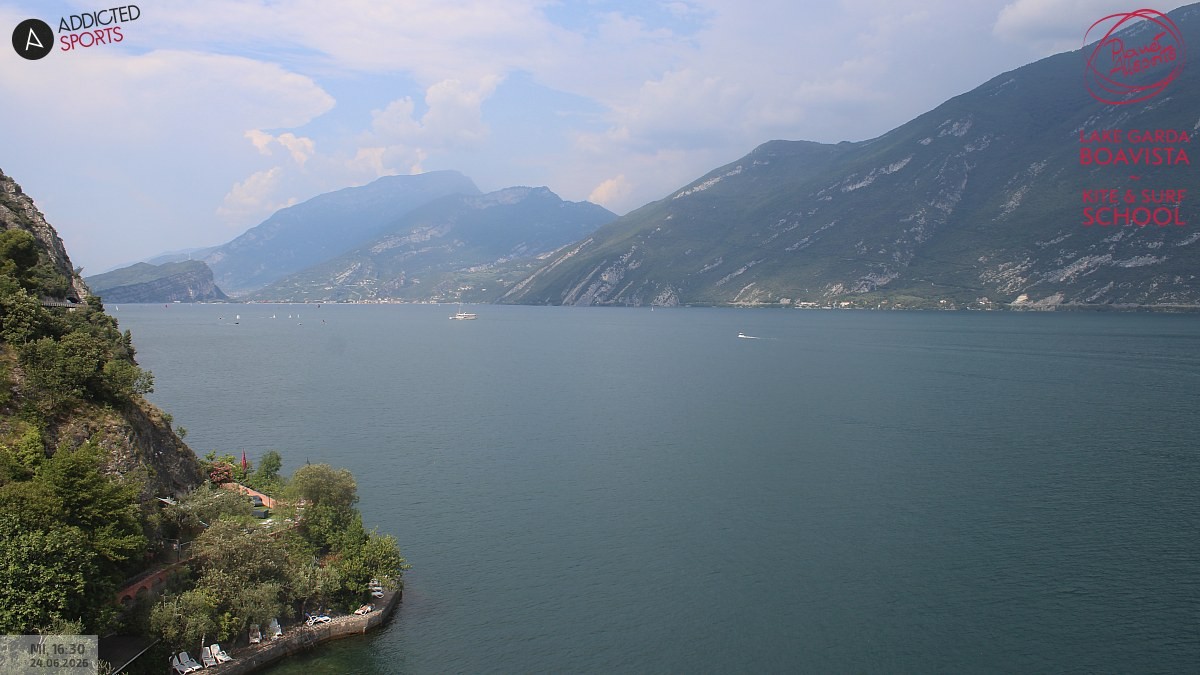 Archiv Foto Webcam Gardasee - Capo Reamol