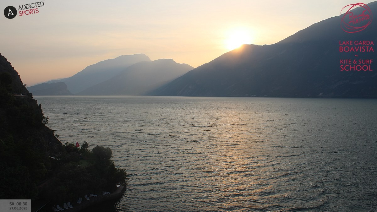 Archived image Webcam Lake Garda - Capo Reamol