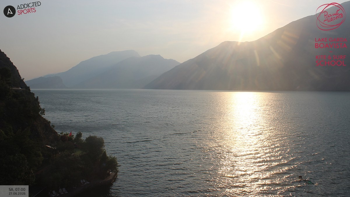 Archiv Foto Webcam Gardasee - Capo Reamol