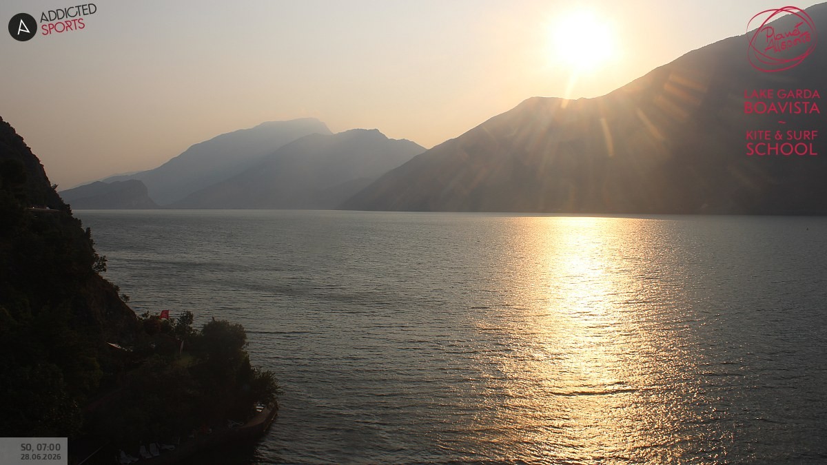 Archived image Webcam Lake Garda - Capo Reamol